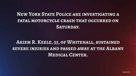 State Police investigate fatal Colonie motorcycle crash